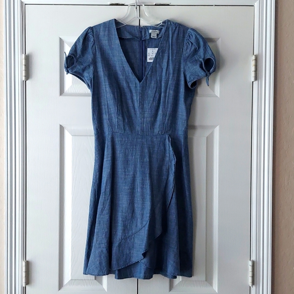 J. Crew Chambray Dress